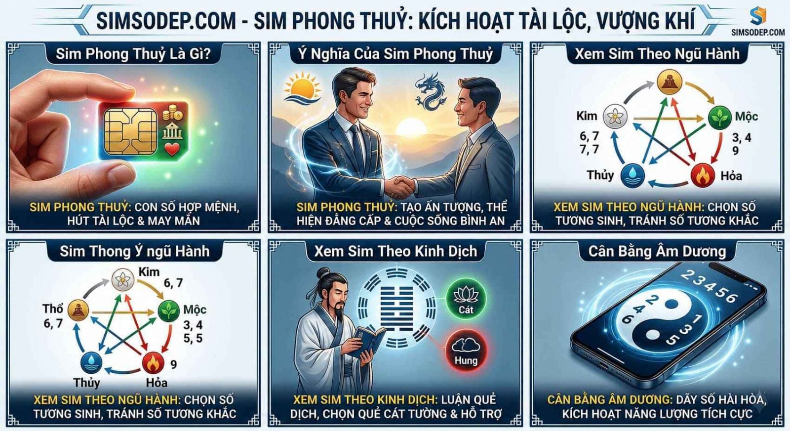 Bảng số sim phong thủy đại cát đại lợi tại website SIMSODEP.COM