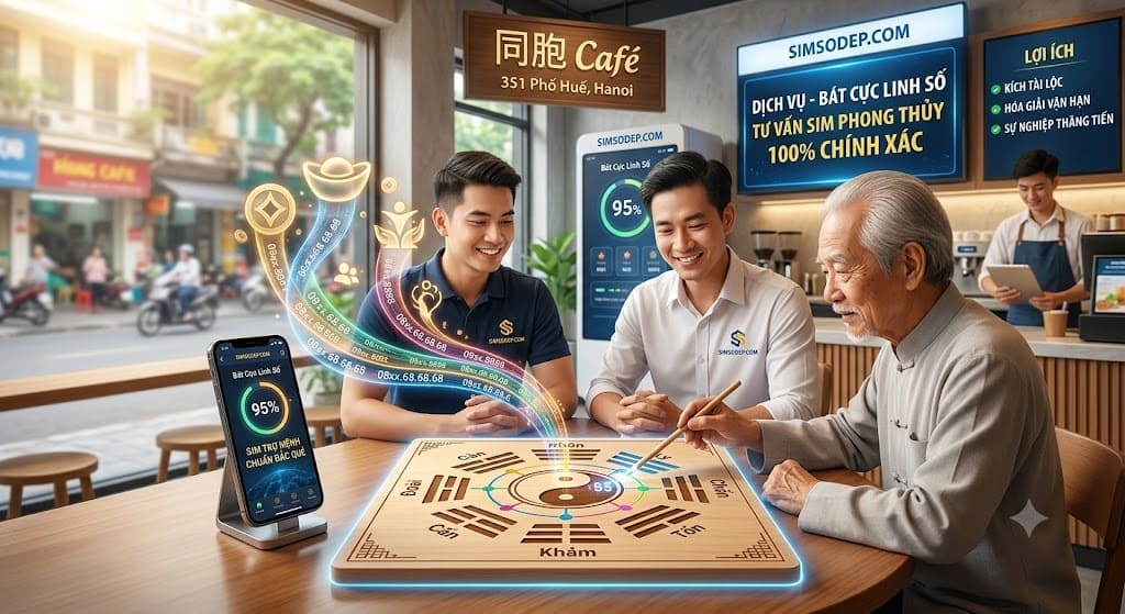 Dịch vụ tư vấn luận giải sim phong thủy Bát Cực Linh Số trợ mệnh tại SIMSODEP.COM