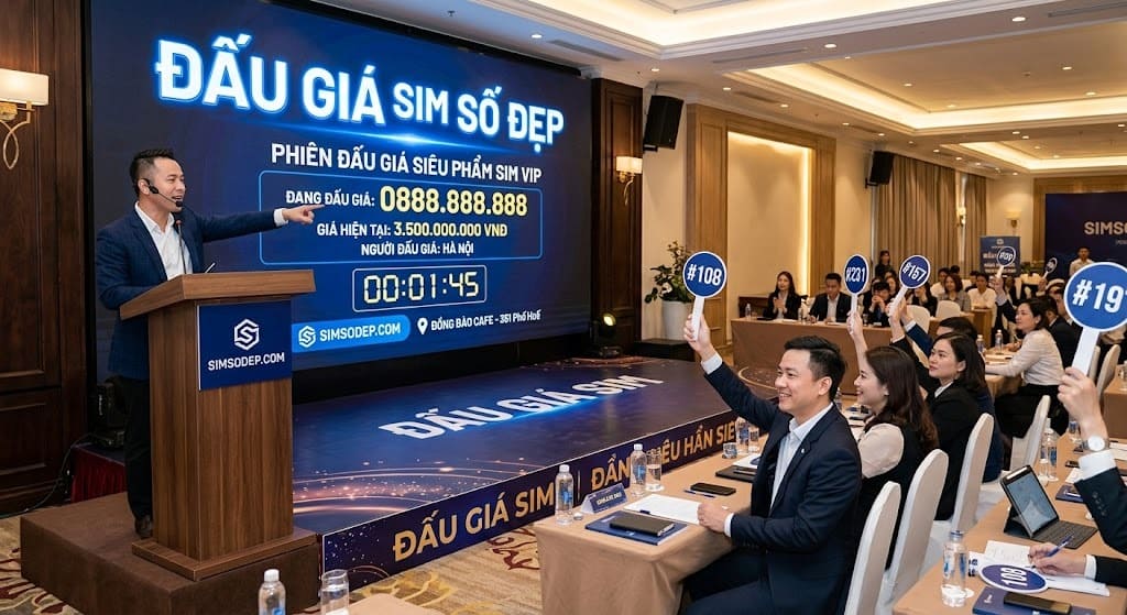 Khách hàng đấu giá SIM số đẹp trực tiếp tại simsodep.com