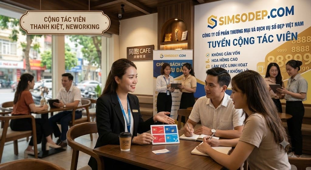 Tuyển cộng tác viên bán sim số đẹp chiết khấu hoa hồng cao tại SIMSODEP.COM