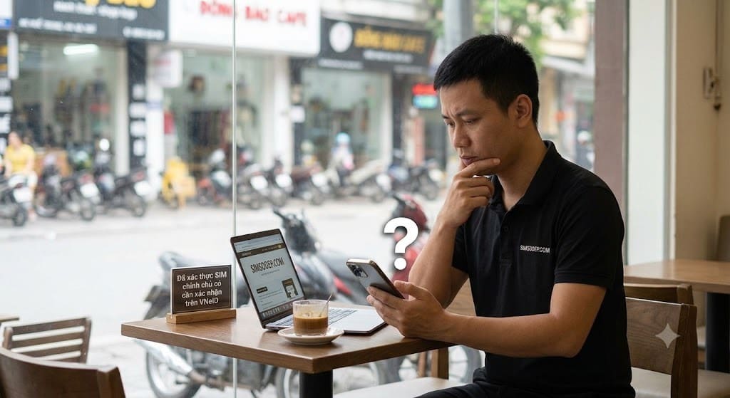 Xác thực SIM chính chủ có cần xác nhận trên VNeID không và cách xử lý an toàn tại SIMSODEP.COM